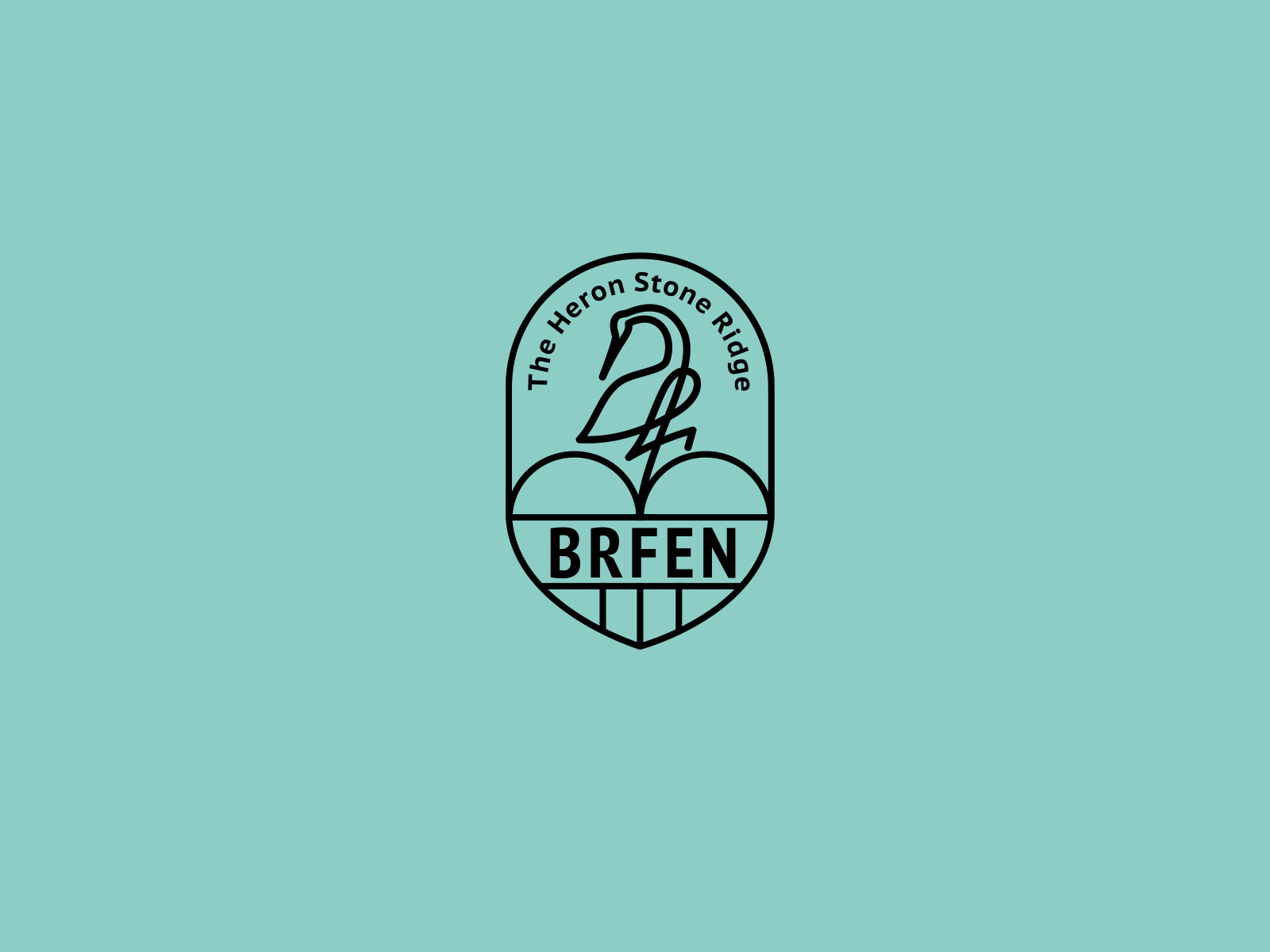 BRFEN - brandwork 2d badge bird bird logo brand brand design brand identity branding branding design illustrator lineart mark minimal minimalism minimalist minimalist logo minimalistic simple