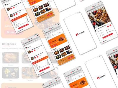 Meatup - Grocery App - UI Design