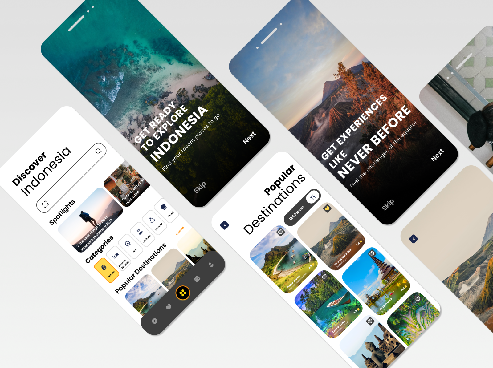 Indonesia Travel Mobile App By Faral On Dribbble