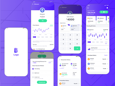 Bit Coin App Desigm