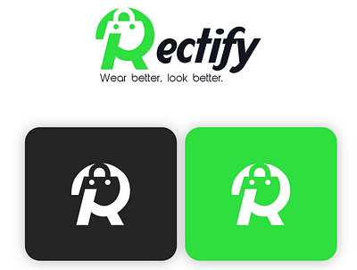 Rectify illustration logo