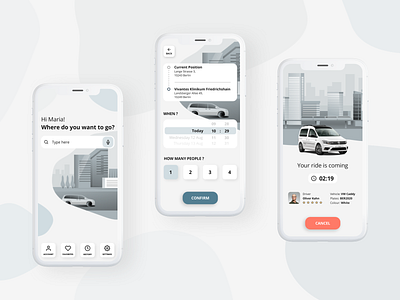 Ridesharing mobile app for Seniors 🚙 🧑‍🦳👨‍🦳