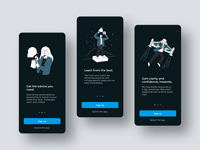 ⭕️ Onboarding Screens / Bunch Redesign