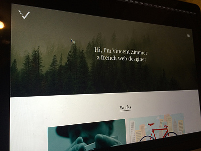 New portfolio design design homepage portfolio work