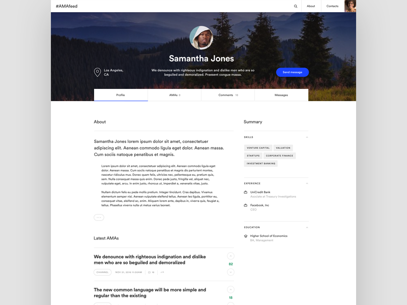 User Profile