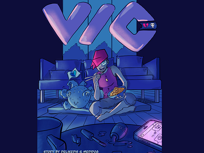 VIC v/o - Silent Comic Cover