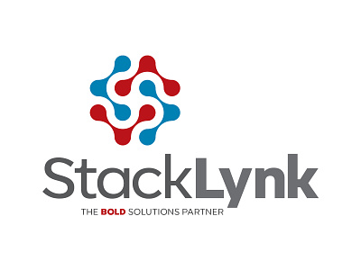 StackLynk Logo identity logo technology