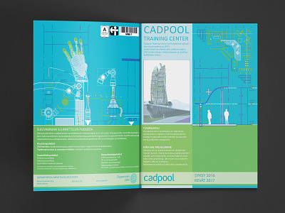 Bifold Schedule for CAD Training company - Outside