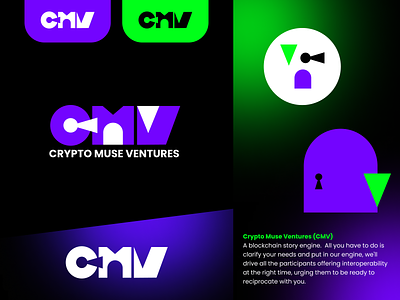 CMV VI & Logo blockchain crypto logo vi