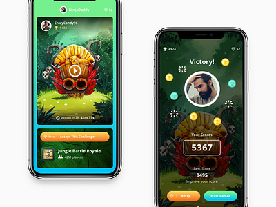 Mobile Board Game UI Design by Tope Ogundele on Dribbble