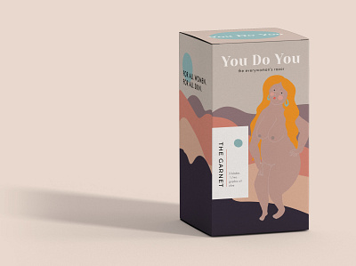 The Garnet branding digitalart flat illustration package design packaging