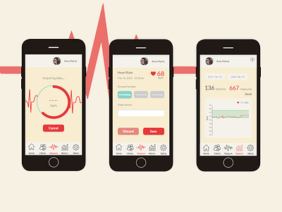 Heart Tracker   Measure Screen