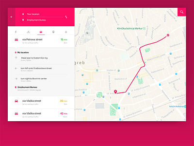 Directions Module UI Challenge