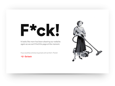 404 Page—UI Weekly Challenges-Season 02 / Week [2/10] 404 clean cleaning minimal page typography ui website white