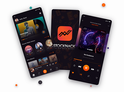 Music App albums graphic design music platform playlist songs spotify ui ux