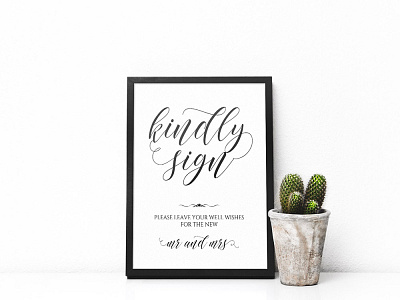 Free Wedding Guest Book Sign Template design free freebies wedding wedding design