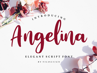 Angelina Playful Script Font branding design font font design free free font free fonts freebies typeface typography