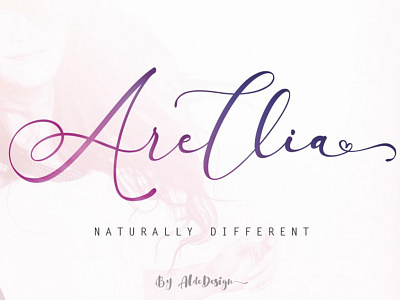 Arellia Free Script Font branding design font font awesome font design free font free fonts freebies typeface typography