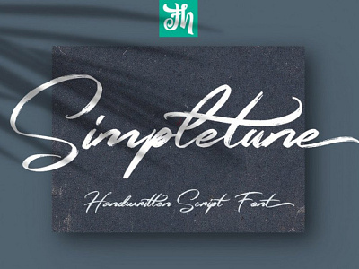 Simpletune - Free Handwritten Font design font font awesome font design free free font free fonts freebies typeface typography