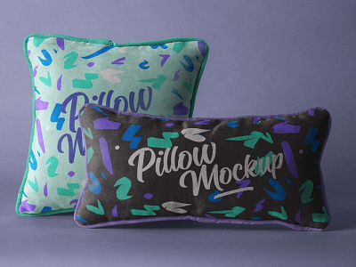 Free Pillow Mockup Set