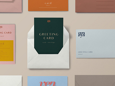 Free Greeting PSD Card Mockup