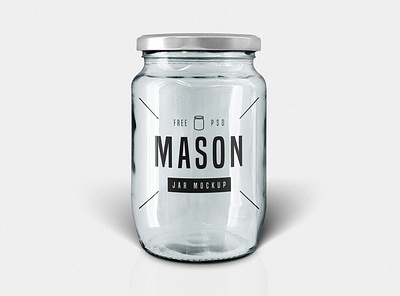 Free Glass Mason Jar Mockup design free freebies mockup mockup design mockup psd mockup template