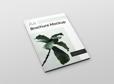 Free A4 Brochure Mockup Set design free free mockup freebies mockup mockup design mockup psd mockup template