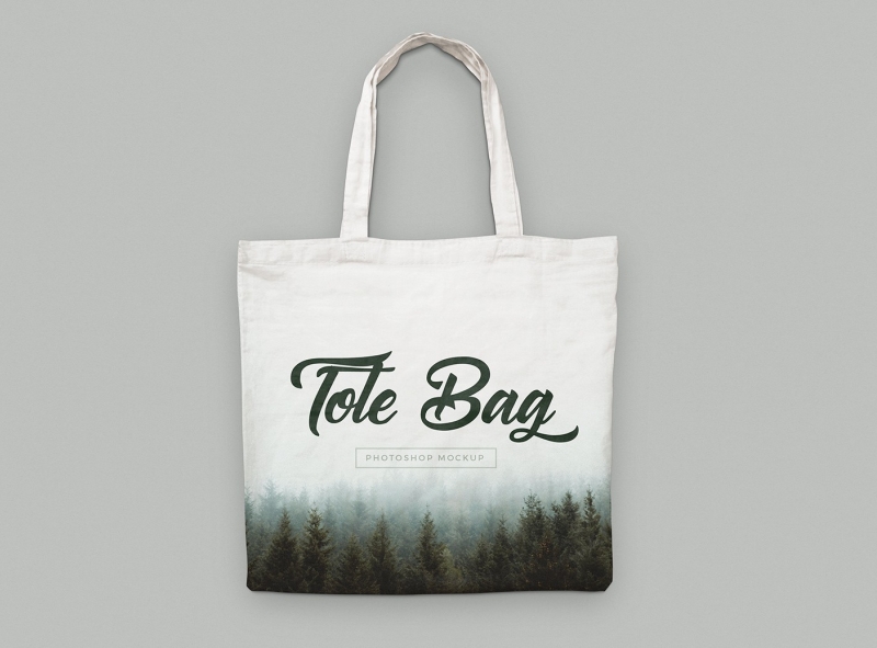 Download Free Canvas Tote Bag Mockup by Mika Jalilo on Dribbble