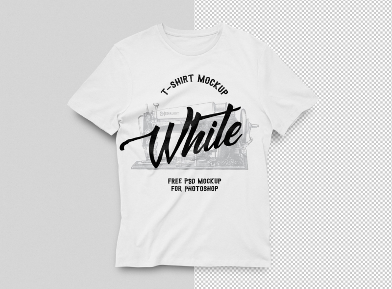Download Free White T Shirt Mockup By Mika Jalilo On Dribbble