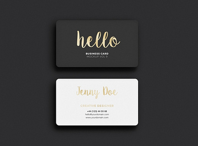 Free Gold Business Card Mockup design free freebies mockup mockup design mockup psd mockup template