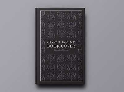 Free Cloth Bound Book Cover Mockup design free freebies mockup mockup design mockup psd mockup template