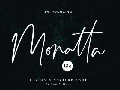 Monatta Free Signature Font font font design free font freebie freebies type typedesign typeface typography