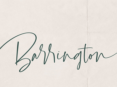 Barrington Free Calligraphy Font design font font design free font freebie freebies type typedesign typeface typography