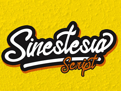 Sinestesia Free Script Font design font font design free font freebie freebies type typedesign typeface typography