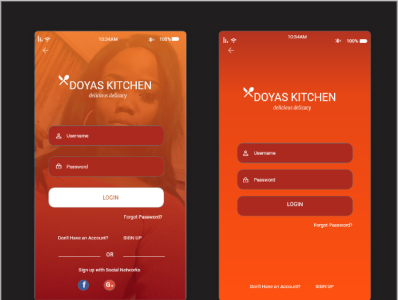 DOYAS LOGIN SCREEN design login screen mobile app design ui ux