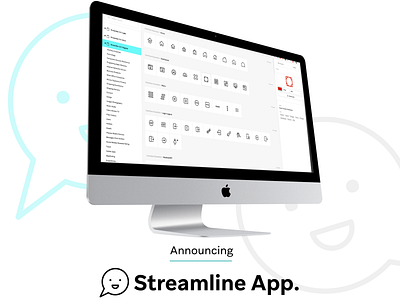 Streamline App is here ! design icon illustration streamline ui ux vector viewer web app