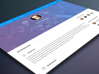 LinkedIn Redesign app clean follow linkedin modern profile redesign resume social web website