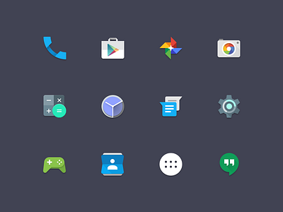 Android Lollipop Icons Freebie android flat free freebie icon set icons lollipop material design psd