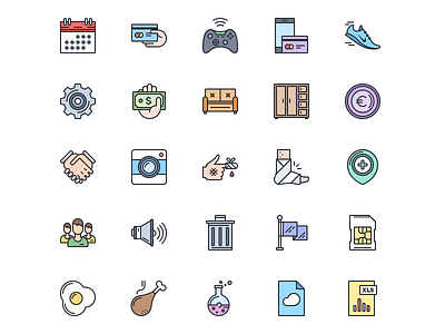 Landing Page Icons update