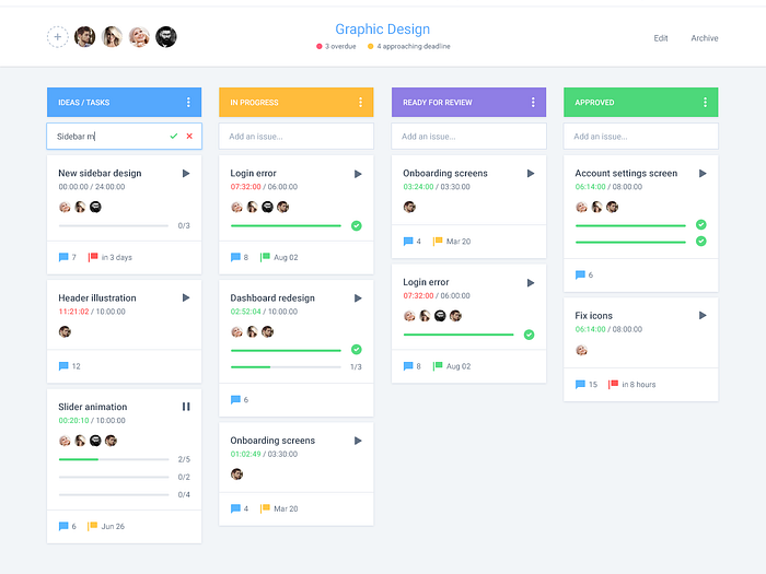 Boards And Issues By Adrian Goia For Epic Coders 🚀 On Dribbble