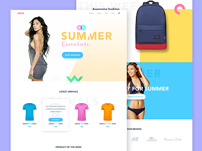 Ecommerce [Nova demo page]