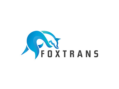 Foxtrans brand identity branding export fast transportation fox foxlogo identity illustration illustrator import logo logodesign minimal transport vector