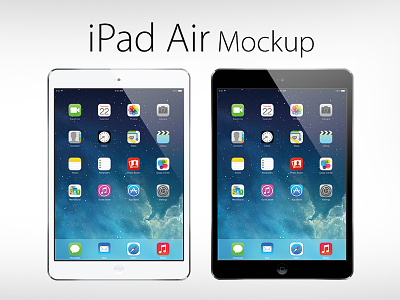 Free Vector iPad Air Mockup ipad air ipad air vector ipad mock up ipad vector