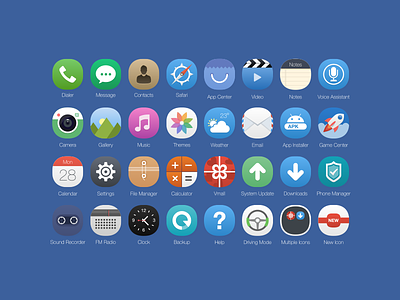 iOS 8 Icons Concept