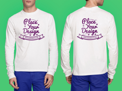 Download Free High Quality White T-Shirt Mock-up Psd by Zee Que | Designbolts - Dribbble
