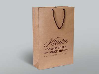 Free Khaki Shopping Bag Mockup Psd 2016 free bag mockup free mockup free mockup 2016 mock up mockup psd shopping bag shopping bag mockup
