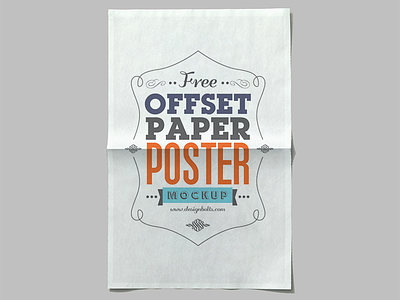 Free Offset Paper Poster Mockup PSD free download free mockup free psd download free psd mockup mockup psd poster mockup poster mockup psd psd mockup
