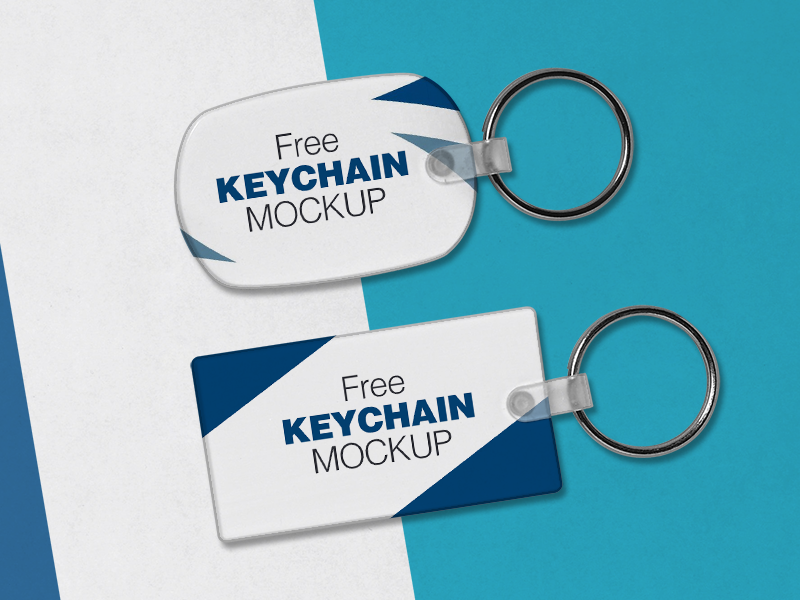 Keychain mockup free download information