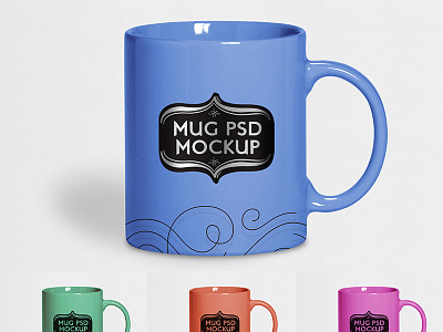 Free Tea Cup Mug Mockup Psd File