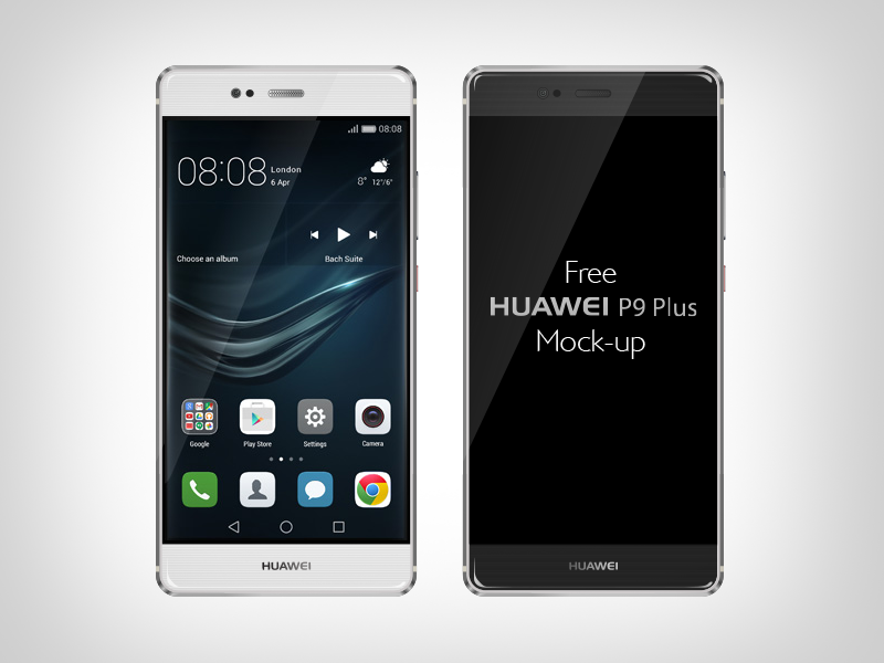 Download Free Vector Huawei P9 Plus Mockup Ai & Eps format by Zee Que | Designbolts on Dribbble